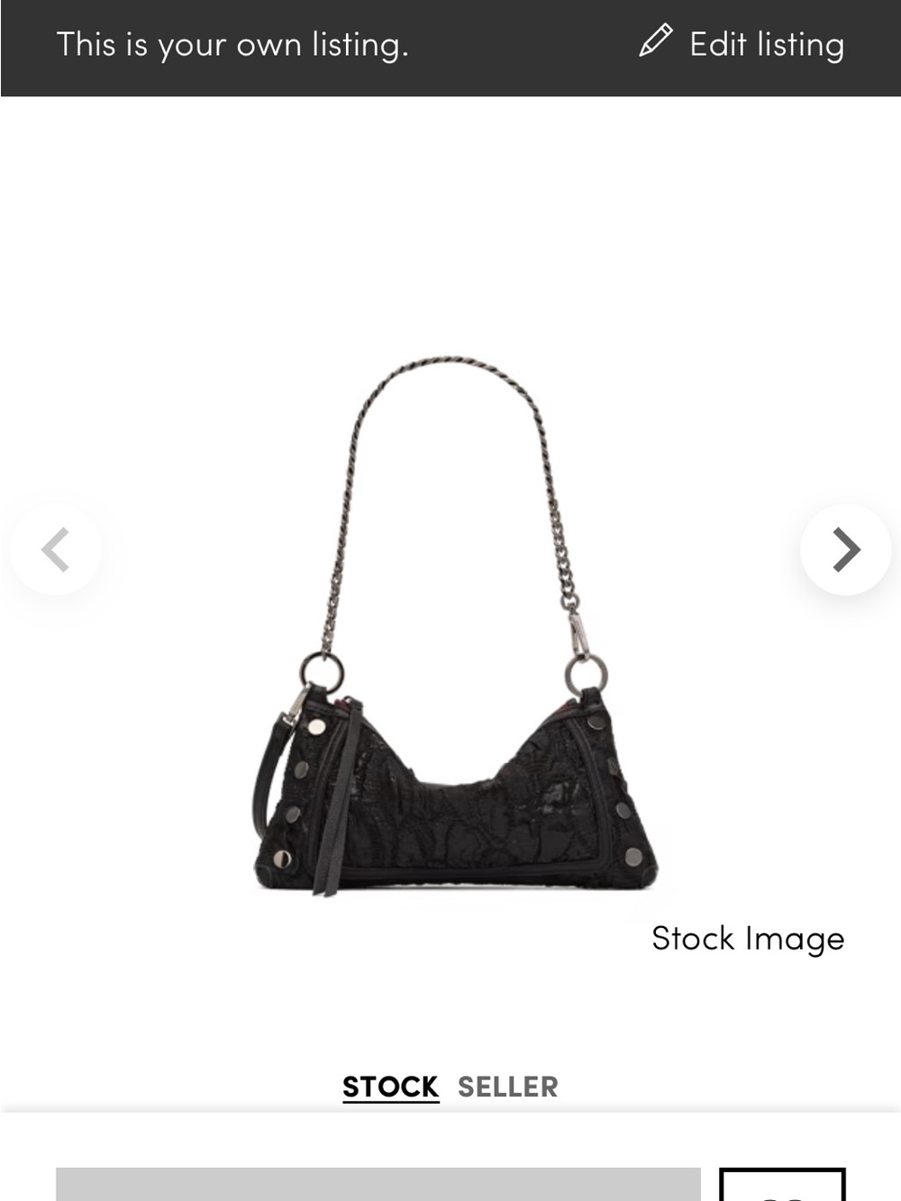 Hammitt - Midnight Marquise/Gunmetal small